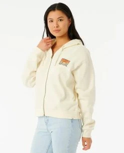 Rip Curl Womens Sweatshirt Trippin Zip Through Hood -ANINE BING Shop 030wfl 3021 2