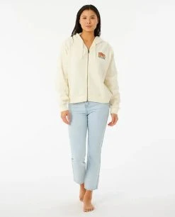 Rip Curl Womens Sweatshirt Trippin Zip Through Hood -ANINE BING Shop 030wfl 3021 4