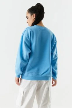Stitch Graphic Fleece Sweatshirt -ANINE BING Shop 053515111379 40 1