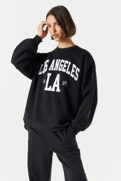 Fleece Los Angeles Graphic Sweatshirt