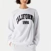 Fleece California Graphic Sweatshirt -ANINE BING Shop 070603039108 10 3