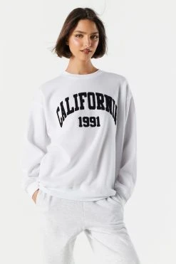 Fleece California Graphic Sweatshirt