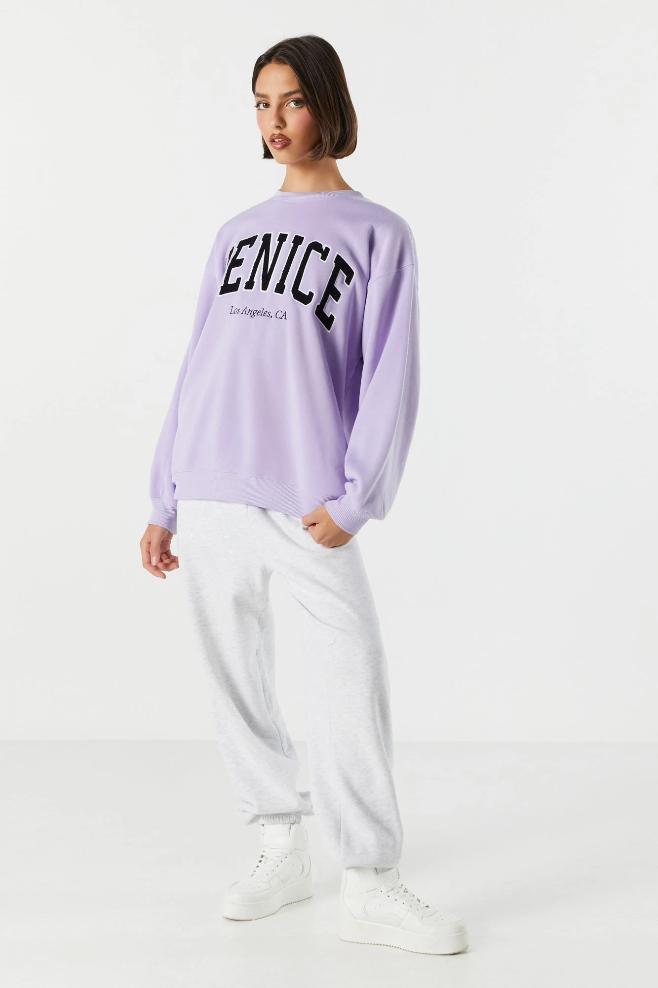 Fleece Venice Graphic Sweatshirt 5 Fleece Venice Graphic Sweatshirt - Image 3