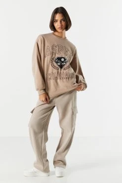 Fleece Colorado Graphic Sweatshirt 7 Fleece Colorado Graphic Sweatshirt -ANINE BING Shop 070603039108 89 2 2