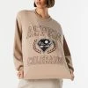 Fleece Colorado Graphic Sweatshirt -ANINE BING Shop 070603039108 89 3