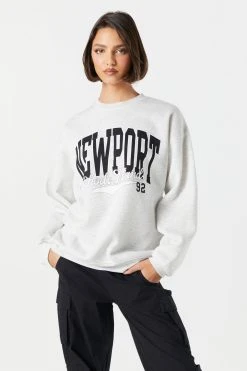 Newport Graphic Fleece Sweatshirt
