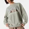Wyoming Graphic Fleece Sweatshirt 2 Wyoming Graphic Fleece Sweatshirt -ANINE BING Shop 070603539214 31 0