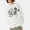Colorado Graphic Fleece Sweatshirt -ANINE BING Shop 070603539214 35 3