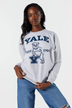 Yale Graphic Fleece Sweatshirt
