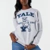Yale Graphic Fleece Sweatshirt -ANINE BING Shop 073564060987 04 0