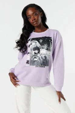 Inuyasha Graphic Fleece Sweatshirt