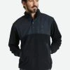 Brixton Mens Sweatshirt Micro Fleece Utility Mock Neck -ANINE BING Shop 0e5d674c8726b14cf1fa5d140de885d5