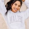 Malibu White Graphic Sweatshirt