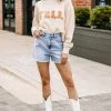 Y'all Natural Graphic Cropped Sweatshirt 1 Y'all Natural Graphic Cropped Sweatshirt -ANINE BING Shop 104736.YallNaturalGraphicCroppedSweatshirt