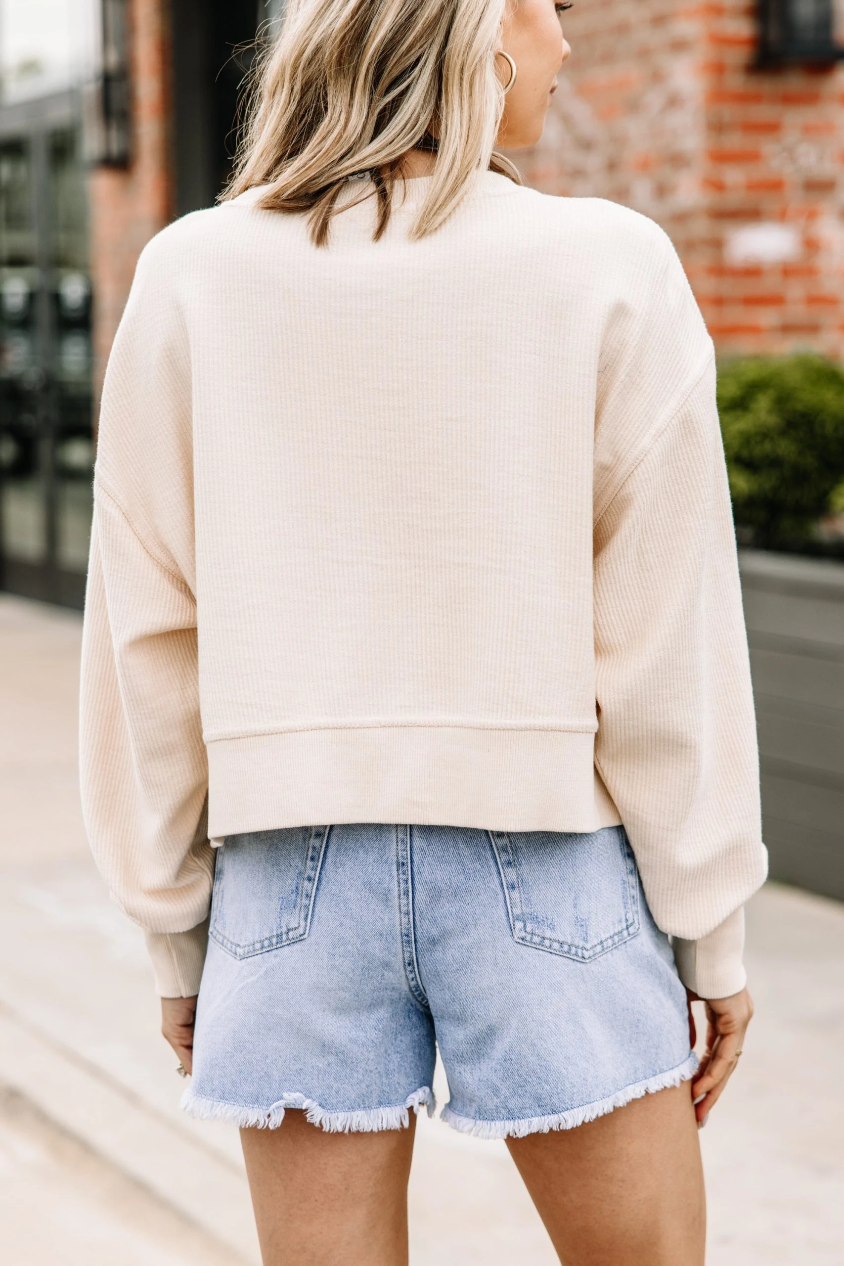 Y'all Natural Graphic Cropped Sweatshirt 5 Y'all Natural Graphic Cropped Sweatshirt - Image 3