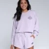 Salty Crew Womens Sweatshirt Sand Set Crew -ANINE BING Shop 20335210W LAVFOG 1