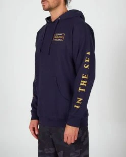 Salty Crew Mens Sweatshirt Marina Hood 7 Salty Crew Mens Sweatshirt Marina Hood -ANINE BING Shop 20335217 NAVY OMSIDELEFT 750x e58f6d7d 91ef 49ac b15e 48a2192e4648
