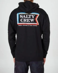 Salty Crew Mens Sweatshirt Layers Hood