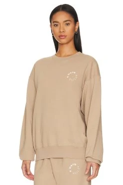 7 Days Active Monday Sweatshirt Dune -ANINE BING Shop 7DAR WK10 V3