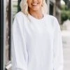 You're So Classic White Corded Sweatshirt -ANINE BING Shop 81043.ChickadeeWhiteCordedSweatshirt 784766e7 dd41 4a64 a2ca 5fe165d85e61