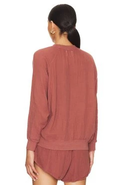 La Quinta Sweatshirt Clay -ANINE BING Shop 9SER WK1 V3