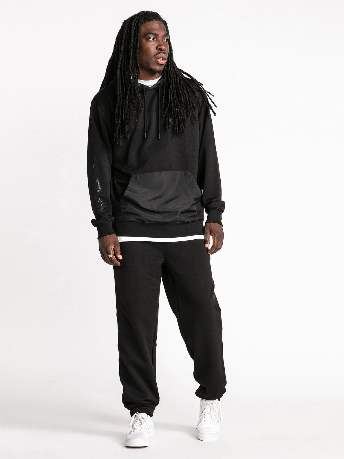 Volcom Mens Sweatshirt Iconic Tech Pullover Hoodie 2 Volcom Mens Sweatshirt Iconic Tech Pullover Hoodie