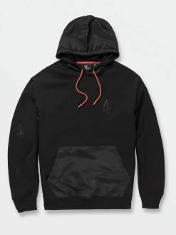 Volcom Mens Sweatshirt Iconic Tech Pullover Hoodie 10 Volcom Mens Sweatshirt Iconic Tech Pullover Hoodie -ANINE BING Shop A4132200 BLK B 1188x1584 crop ce