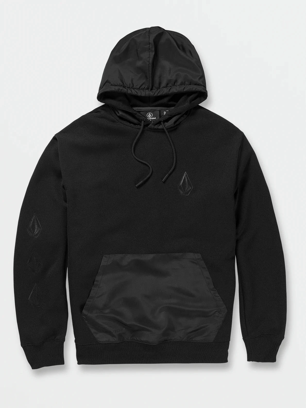 Volcom Mens Sweatshirt Iconic Tech Pullover Hoodie 3 Volcom Mens Sweatshirt Iconic Tech Pullover Hoodie - Image 2