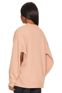 Adidas By Stella Mccartney True Purpose Split Sleeve Sweatshirt Soft Almond -ANINE BING Shop ADID WK37 V4
