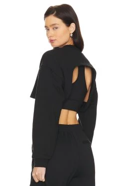 Adidas By Stella Mccartney True Casuals Crop Sweatshirt Dove Grey