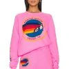 Crew Sweatshirt Neon Pink -ANINE BING Shop ANAT WK74 V1