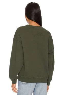 ANINE BING Tiger Sweatshirt Forest Green -ANINE BING Shop ANIN WK105 V3