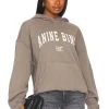 ANINE BING Sport Harvey Sweatshirt Dusty Olive -ANINE BING Shop ANIN WK109 V1