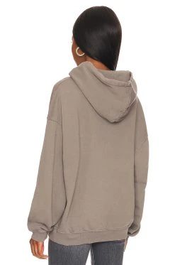 ANINE BING Sport Harvey Sweatshirt Dusty Olive -ANINE BING Shop ANIN WK109 V3