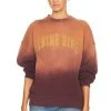 ANINE BING Harvey Sweatshirt Washed Faded Burgundy -ANINE BING Shop ANIN WK122 V1