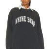 ANINE BING SWEATSHIRT TYLER Washed Black -ANINE BING Shop ANIN WK147 V1