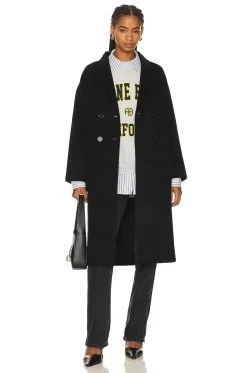 ANINE BING Jaci Sweatshirt Heather Grey -ANINE BING Shop ANIN WK148 V4