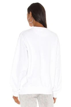 ANINE BING AB X TO Ramona Sweatshirt White -ANINE BING Shop ANIN WK57 V4