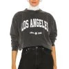 ANINE BING Ramona University Sweatshirt Washed Black 1 ANINE BING Ramona University Sweatshirt Washed Black -ANINE BING Shop ANIN WK63 V1