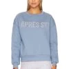 Apres Ski Sweatshirt Faded Denim 1 Apres Ski Sweatshirt Faded Denim -ANINE BING Shop BRIO WK64 V1