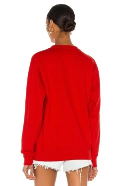 Merde Sweatshirt Red -ANINE BING Shop DEPT WK5 V3