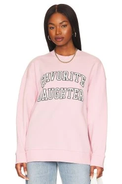 Collegiate Sweatshirt Light Pink