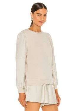 Finley Sweatshirt Pebble 7 Finley Sweatshirt Pebble -ANINE BING Shop GLOV WK132 V2