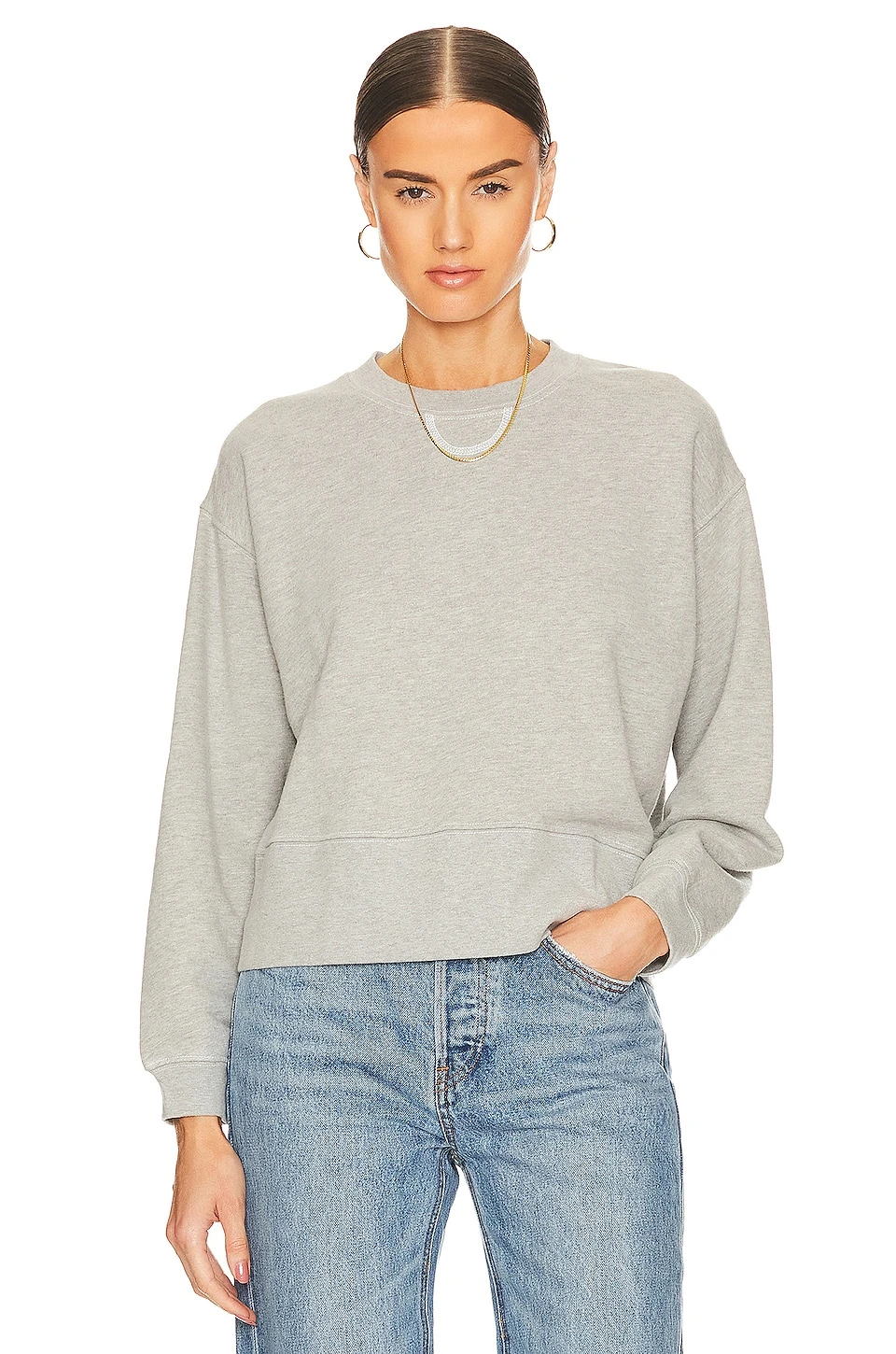 League Sweatshirt Lofty Heather Grey 3 League Sweatshirt Lofty Heather Grey