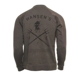 Hansen Mens Sweatshirt Neptune Crew -ANINE BING Shop HANSENS MENS SWEATSHIRT NEPTUNE CREWNECK CAR 2