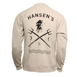 Hansen Mens Sweatshirt Neptune Crew -ANINE BING Shop HANSENS SWEATSHIRT NEPTUNE CREW STN 2