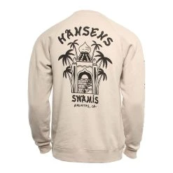 Hansen Mens Sweatshirt Surf Temple -ANINE BING Shop HANSENS SWEATSHIRT SURF TEMPLE CREW STN 3