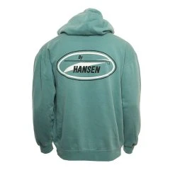 Hansen Mens Sweatshirt Hooded Original Logo -ANINE BING Shop HANSEN MENS SWEATSHIRT HOODED ORIGINAL AQU 2