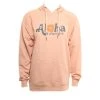 Hansen Womens Sweatshirt Aloha Terry Hoody -ANINE BING Shop HANSEN WOMENS SWEATSHIRT ALOHA TERRY HOOD ROSE