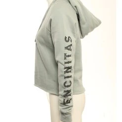 Hansen Womens Sweatshirt Rom Com Crop Hood -ANINE BING Shop HANSEN WOMENS SWEATSHIRT ROM COM MOS 3